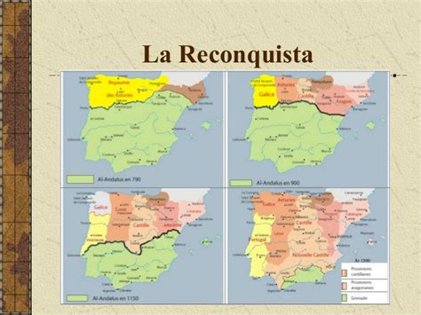 La invasión musulmana y la Reconquista  España   Península ...