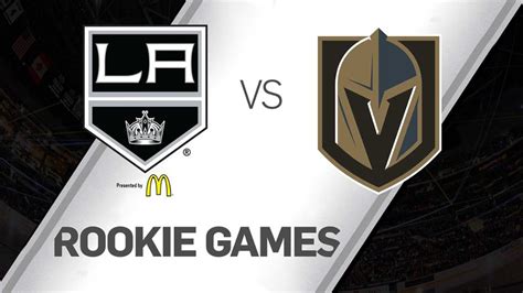 LA Kings to Host Two Rookie Games vs. Vegas Golden Knights ...