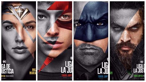 La Liga de la Justicia: Nuevos Posters de Personajes