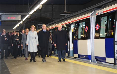 La Línea 2 de Metro ya llega a Las Rosas   Ayuntamiento de ...
