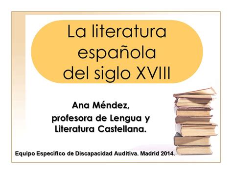 La literatura española del siglo XVIII   ppt video online ...