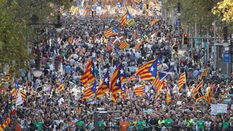 La manifestación en Barcelona por ‘los Jordis ...