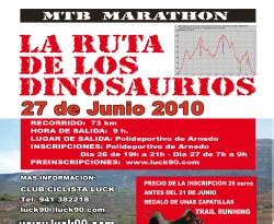 La marcha de MTB “Ruta de los Dinosaurios” calienta motores