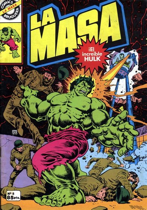 La masa  ¡el increíble Hulk!   Bruguera   8   sans titre