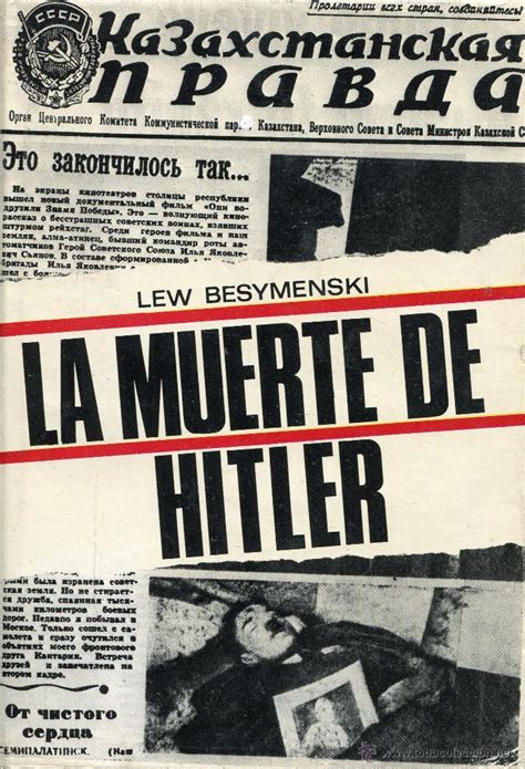 la muerte de hitler     lew besymenski   Comprar Libros de ...