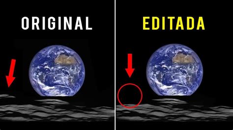 La NASA PILLADA editando  fotos  de la Tierra desde la ...