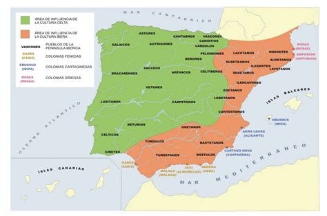 La Península Ibérica de los pueblos prerromanos ...