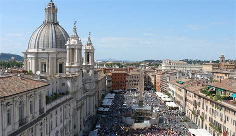 La Piazza Navona, en Roma