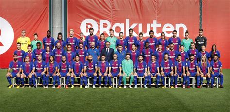 La plantilla del FC Barcelona de la temporada 2017/18 se ...