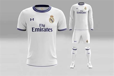 La posible nueva equipación  Under Armour  del Real Madrid ...