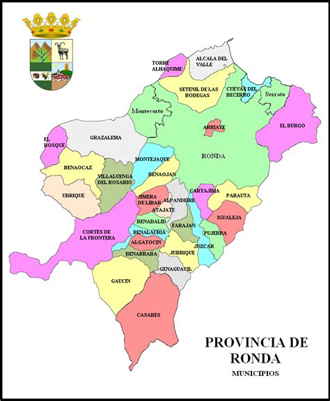 La Provincia :: Ronda. Provincia de Andalucía.