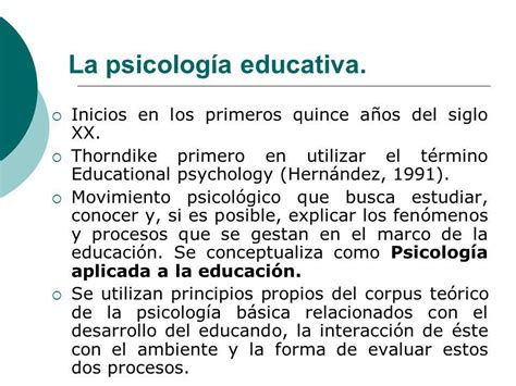 La psicología educativa y las tecnologías de información y ...