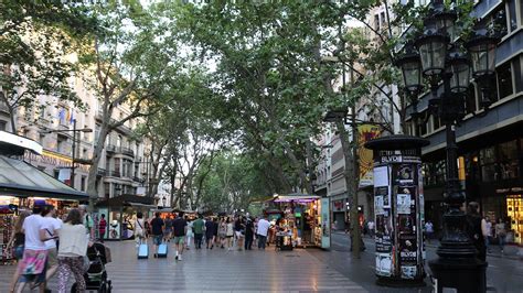 La Rambla and Gothic Quarter Barcelona Spain   YouTube
