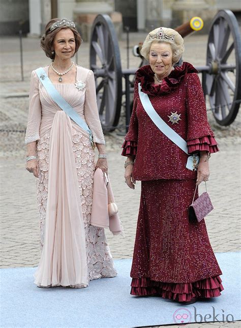 La Reina Beatriz de Holanda y la Reina Sofía de España ...