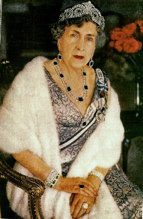 La reina Victoria Eugenia con las esmeraldas colombianas y ...
