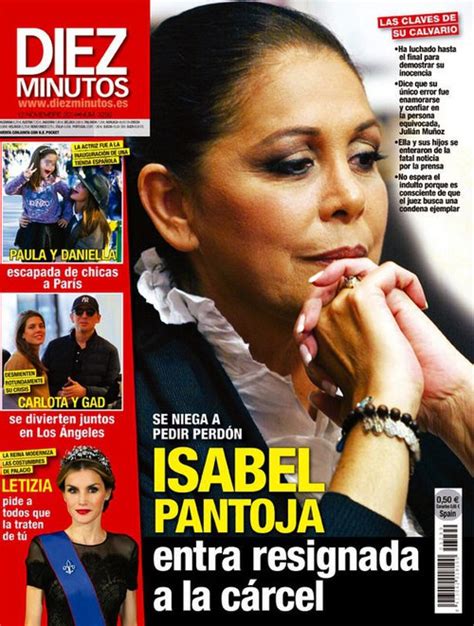 La resignación de Isabel Pantoja para entrar en la cárcel ...