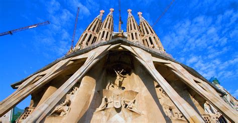 La Sagrada Familia of Barcelona, the symbol of the city.