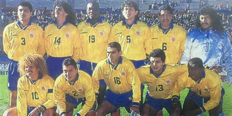 La Selección Colombia que fue tercera en Copa América 1995 ...