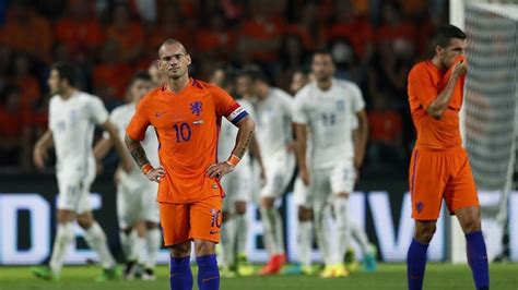 La selección holandesa sigue de capa caída