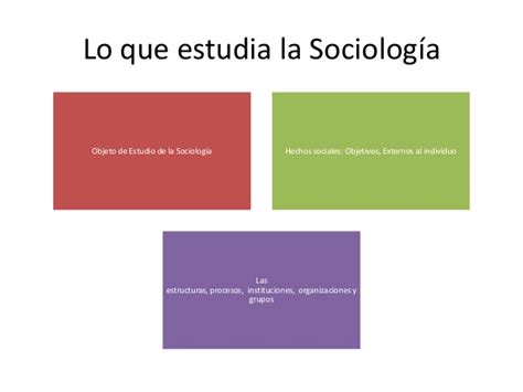 La sociología el estudio de la sociedad