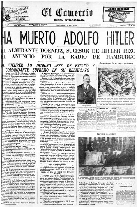 La sospechosa muerte del dictador Adolfo Hitler | Blogs ...