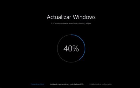 La ultima actualización para Windows 10 te reinicia la PC ...