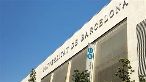 La Universidad de Barcelona  UB  a la cabeza de las ...