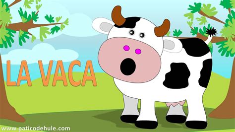 La vaca hace muu   Animales para niños: la vaca   sonidos ...