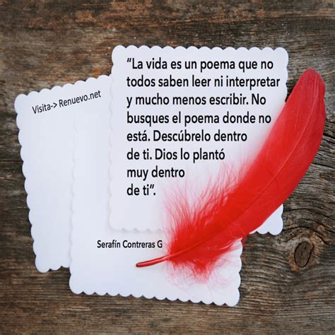 La Vida Es Un Poema > Pensamientos de Serafín Contreras G. >