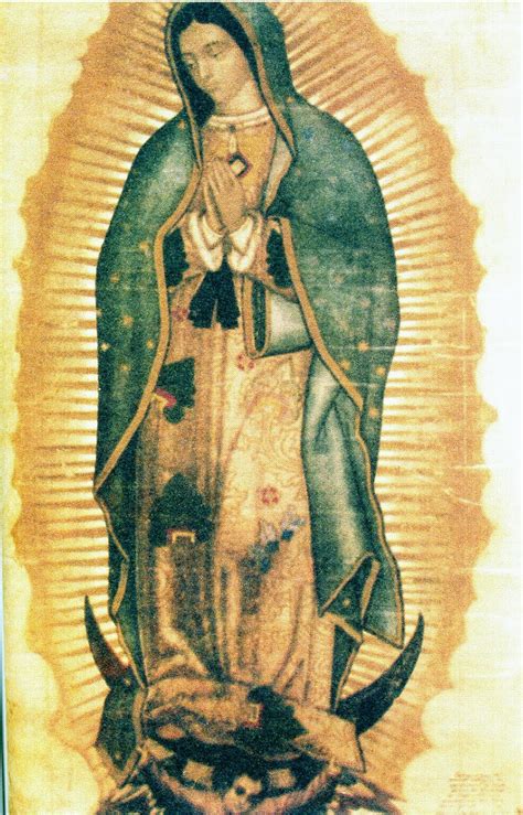 La Virgen De Guadalupe Sobre El Paso De La Virgen De La ...