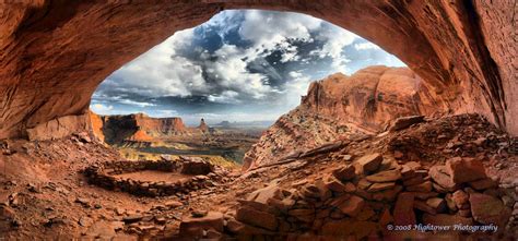 La voie lactée observée depuis une grotte dans l Utah