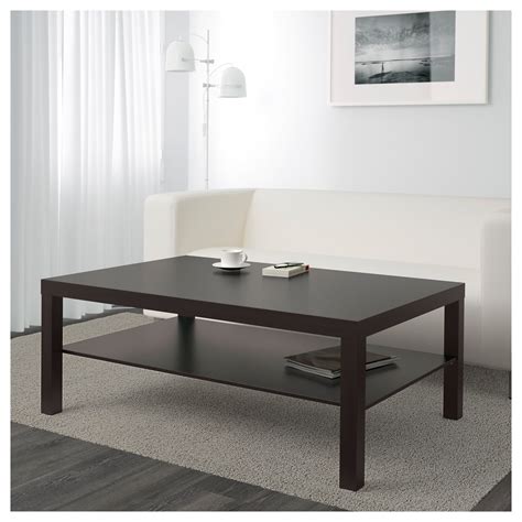 LACK Coffee table Black brown 118 x 78 cm   IKEA