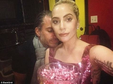 Lady Gaga s fiance gets tattoo of her face | Daily Mail Online