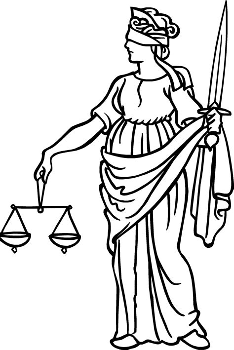 Lady Justice Vector   ClipArt Best