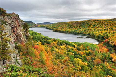 lake of the Clouds  Porcupine Mountain Wilderness State P ...
