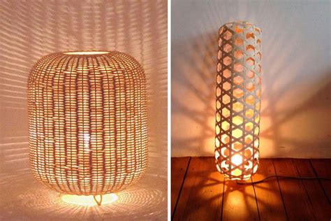 | Lámparas de mimbre y bambú para decorar tu hogar ...