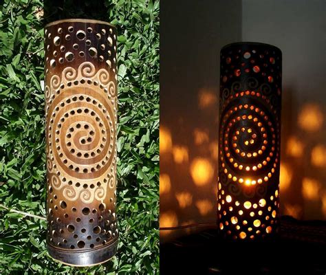 lamparas em bambu   Buscar con Google | bambú | Pinterest ...
