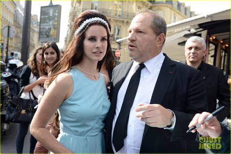 Lana Del Rey having lunch with Harvey Weinsteinâ€¦