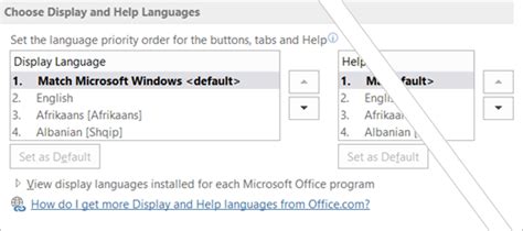 Language Accessory Pack for Office 2016   Office Support