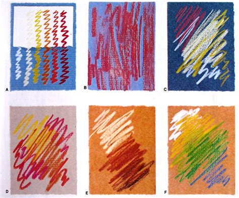 Lápices de colores sobre papel de color | Pintura y Artistas