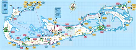 Large detailed tourist map of Bermuda. Bermuda large ...