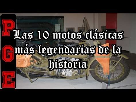 Las 10 motos clásicas más legendarias de la historia   YouTube