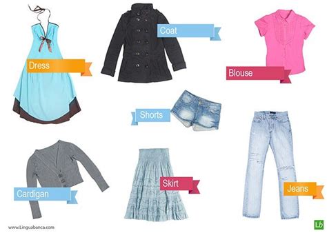 Las 25+ mejores ideas sobre La ropa en ingles en Pinterest ...