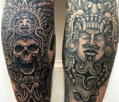 Las 33 mejores ideas de Tatuajes mayas y AZTECAS  hombre y ...