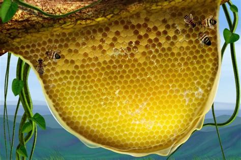 Las abejas hacen la miel  61541