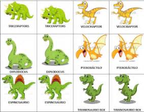 Las ardillas 5 años: Actividad 2: Tipos de dinosaurios