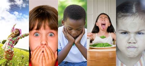 Las emociones básicas de los niños: alegría, tristeza ...