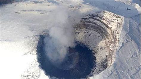 Las explosiones del volcán Popocatépetl han excavado un ...