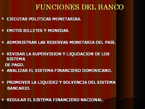 Las Funciones Del Banco Central   simulador de prestamos ...