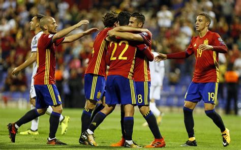 Las imágenes de la victoria de la selección Española ante ...